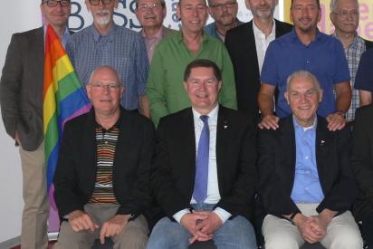 Gruppenfoto der Gründungsmitglieder