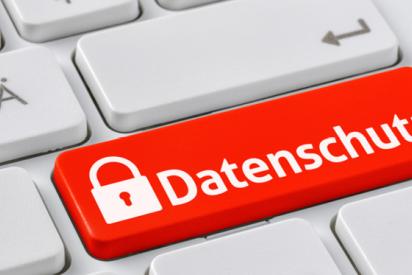 Tastatur mit Datenschutz-Taste