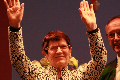 Rita Süssmuth mit DAH-Vorstand Winfried Holz